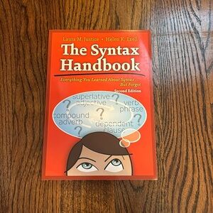 The Syntax handbook second edition by Laura M Justice